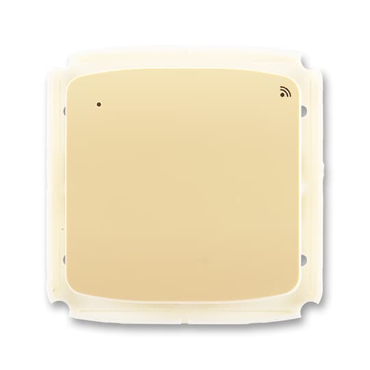 vysílač RF signálu s krátkocestným ovladačem, nástěnný, 868 MHz, béžová, design TANGO